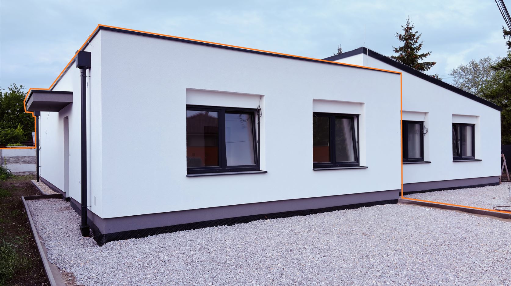 Predaj 4-izb. 90m2 RD novostavba skolaudovaná, 295m2 pozemok, Jánovce, okr. Galanta